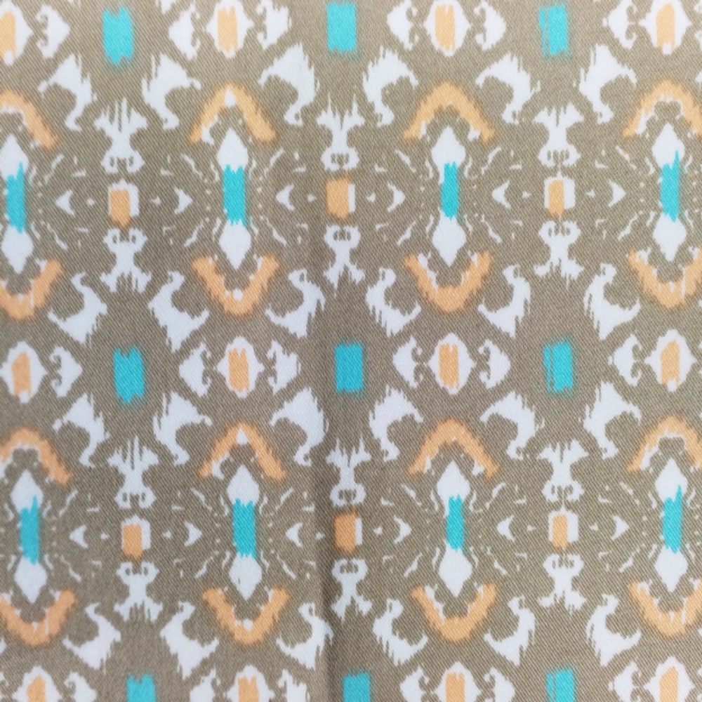 Ruby Road Multicolor Print Cropped Casual Flat Fr… - image 12